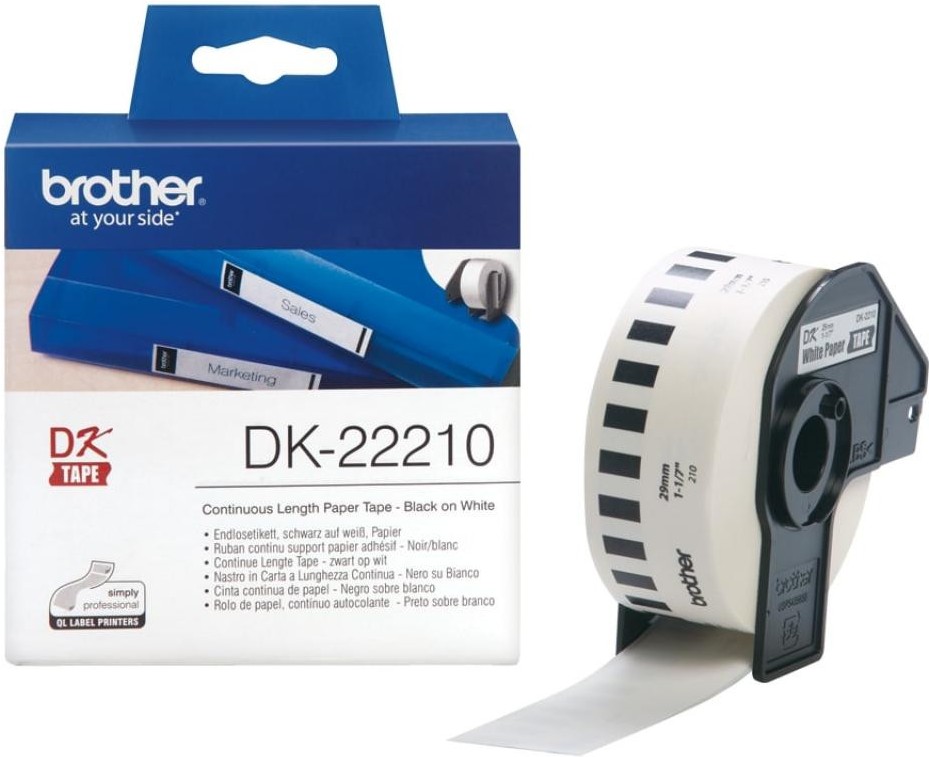 

Картридж Brother DK22210 ленточный для QL-570