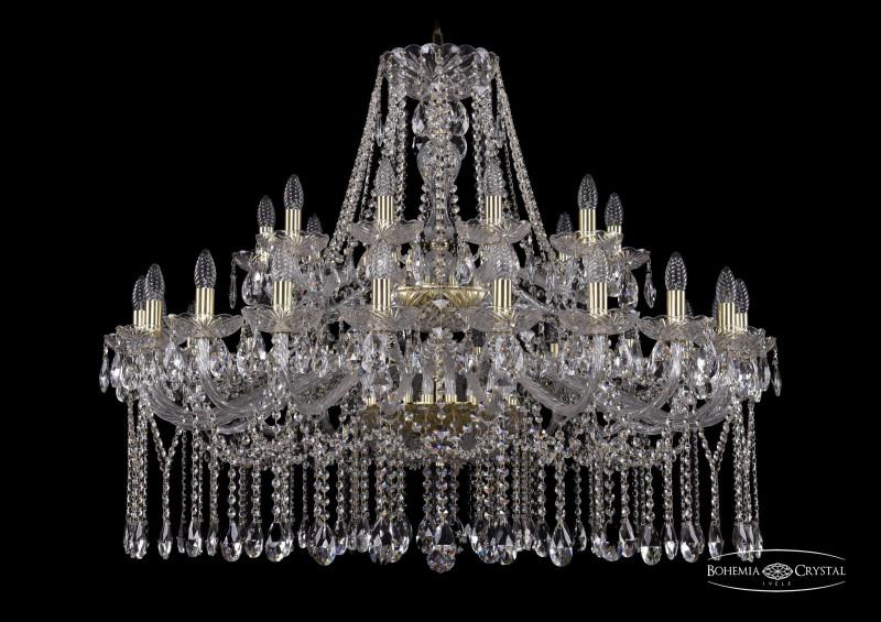 

Подвесная люстра Bohemia Ivele Crystal 1413/20+10/400/2d/G