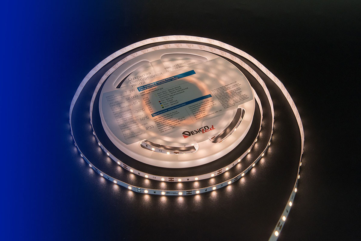 

Светодиодная лента DesignLed Лента светодиодная LUX, 2835, 60 LED/м, 7,2 Вт/м, 12В, IP33, Теплый белый (3000K) [DSG260-12-WW-33], Светодиодная лента DesignLed Лента светодиодная LUX, 2835, 60 LED/м, 7,2 Вт/м, 12В, IP33, Теплый белый (3000K) DSG260-12-WW-3
