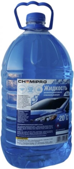 

Стеклоомывающая жидкость Chemipro -20С Зимняя 4л (CH003)