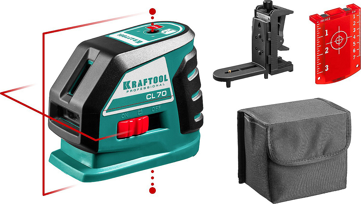 

Лазерный нивелир Kraftool CL-70-2 [34660-2], Лазерный нивелир Kraftool CL-70-2 34660-2