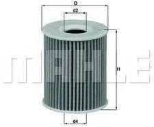 

Фильтр масляной Knecht/Mahle OX422D, OX422D