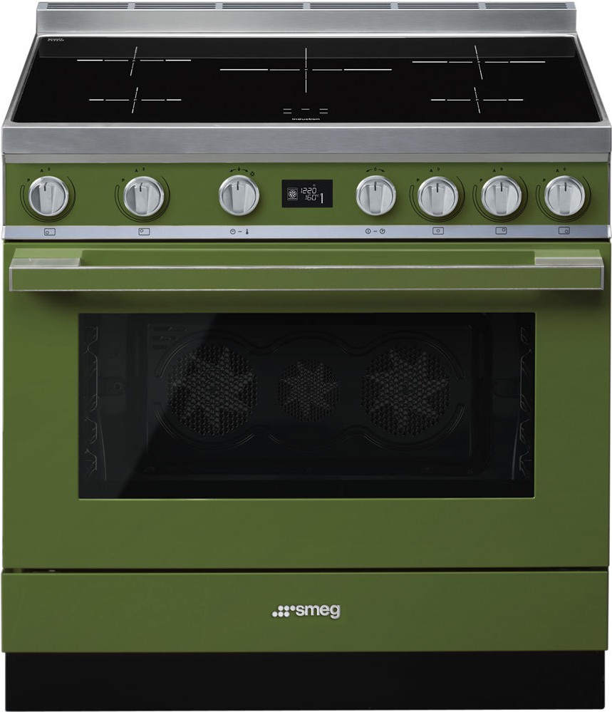 

Плита электрическая Smeg CPF9IPOG, Кухонная плита Smeg CPF9IPOG Green