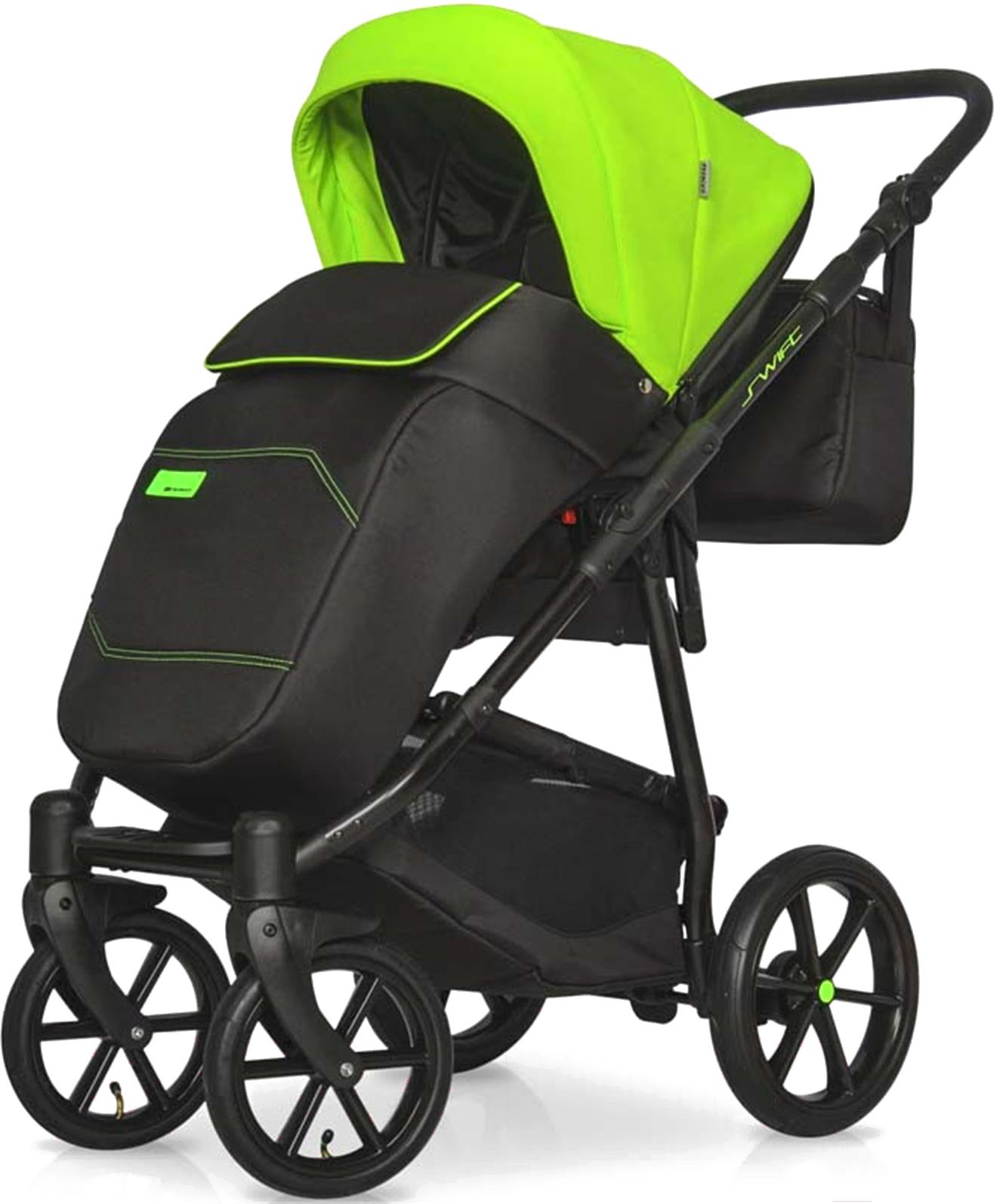 

Детская универсальная коляска Riko Swift Neon 2в1 21/ufo green [135169], Swift Neon 2в1