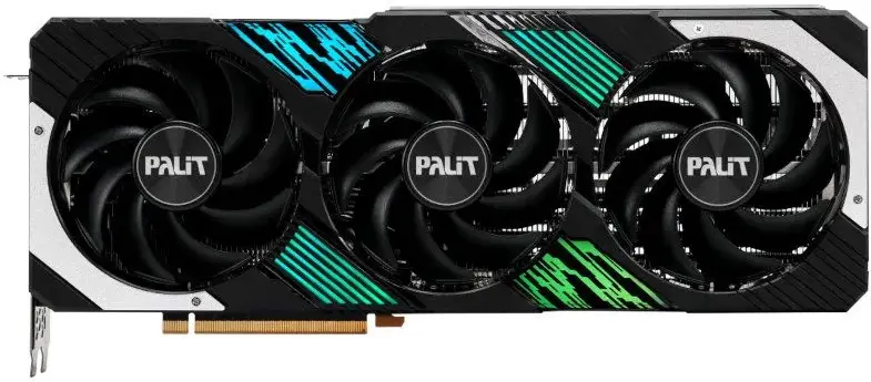 

Видеокарта Palit GeForce RTX 4080 GamingPro 16GB (NED4080019T2-1032A)