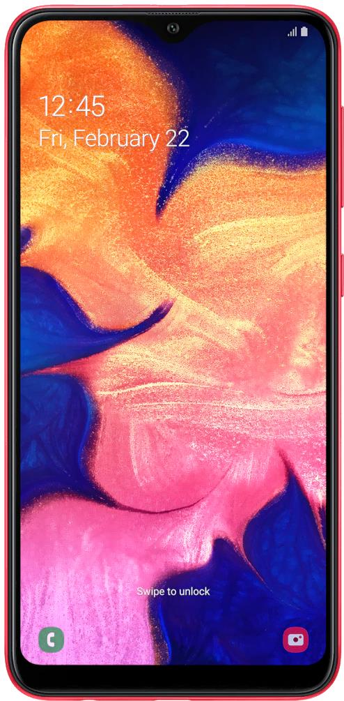 

Мобильный телефон Samsung Galaxy A10 (2019) Red [SM-A105FZRGSER], SM-A105F Galaxy A10 (2019) 2Gb/32Gb