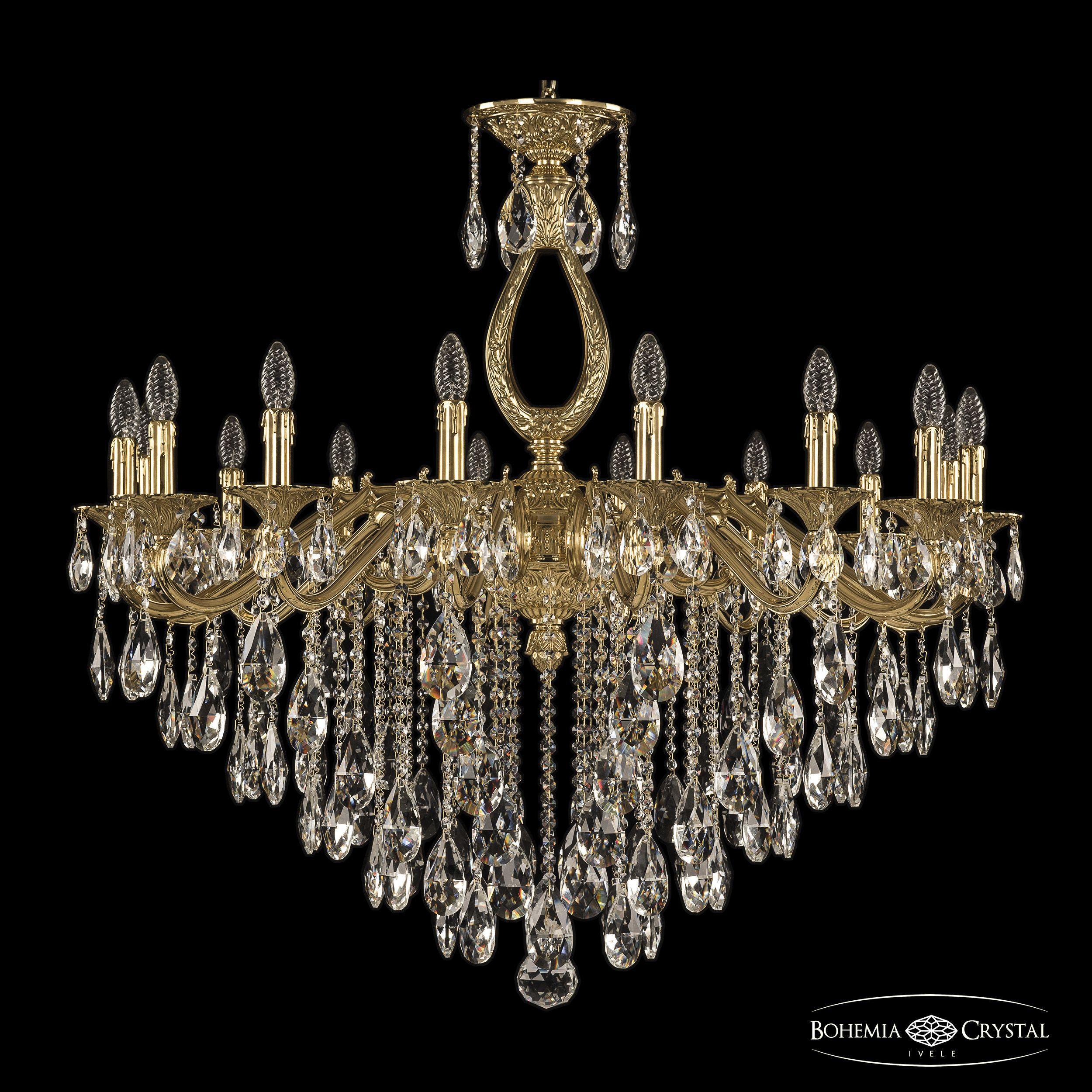 

Подвесная люстра Bohemia Ivele Crystal 72302/16/360 B G