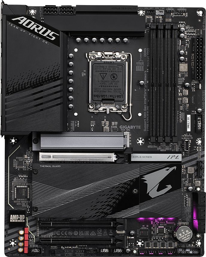 

Материнская плата Gigabyte Z790 AORUS ELITE DDR4 Soc-1700 Intel RAID+HDMI