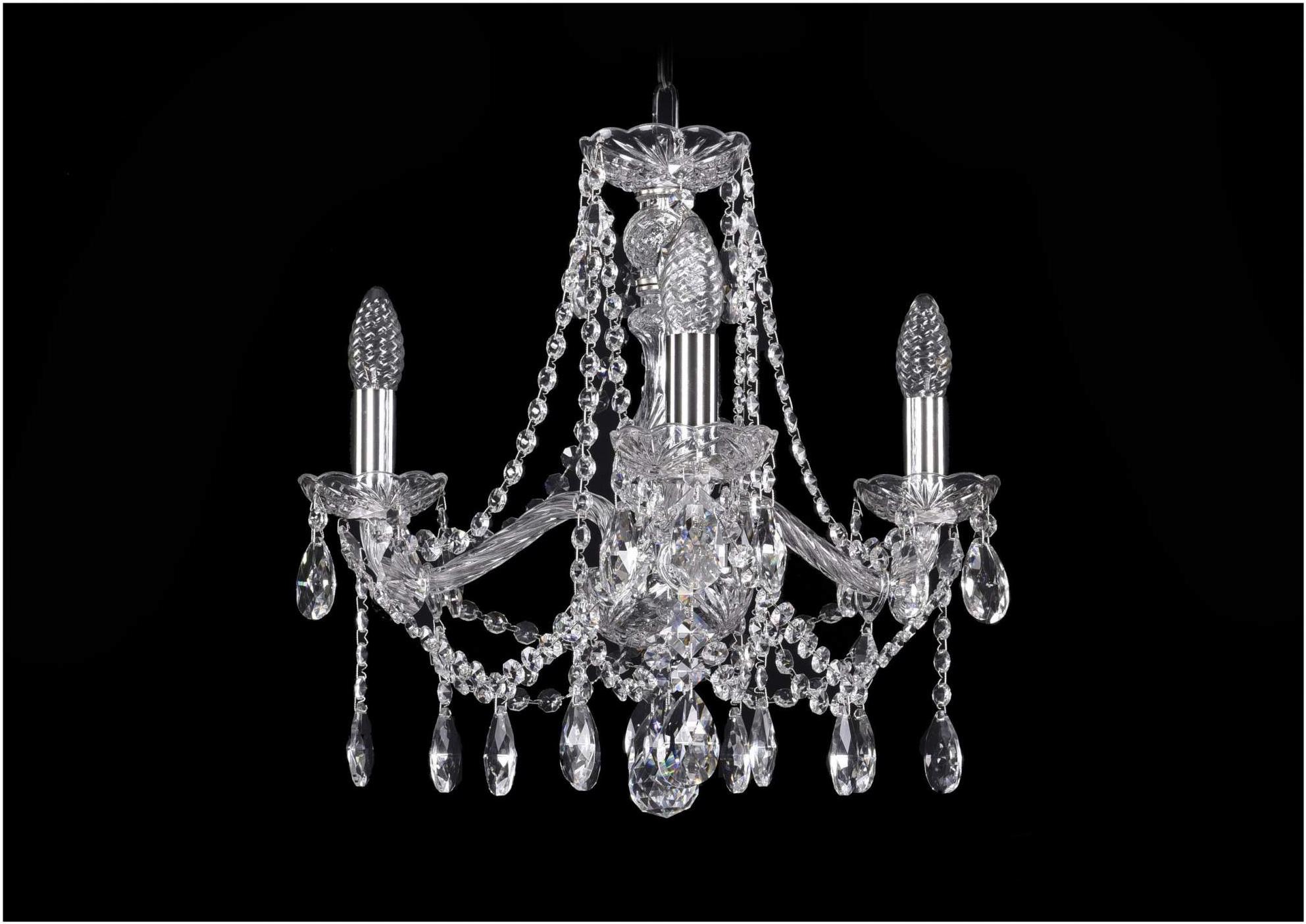 

Подвесная люстра Bohemia Ivele Crystal 1413/3/165/Ni