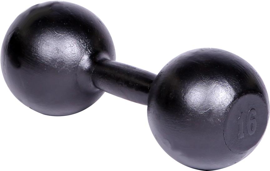 

Гантель цельная MB Barbell литая 16 кг [СГ000000116], литая 16,0 кг
