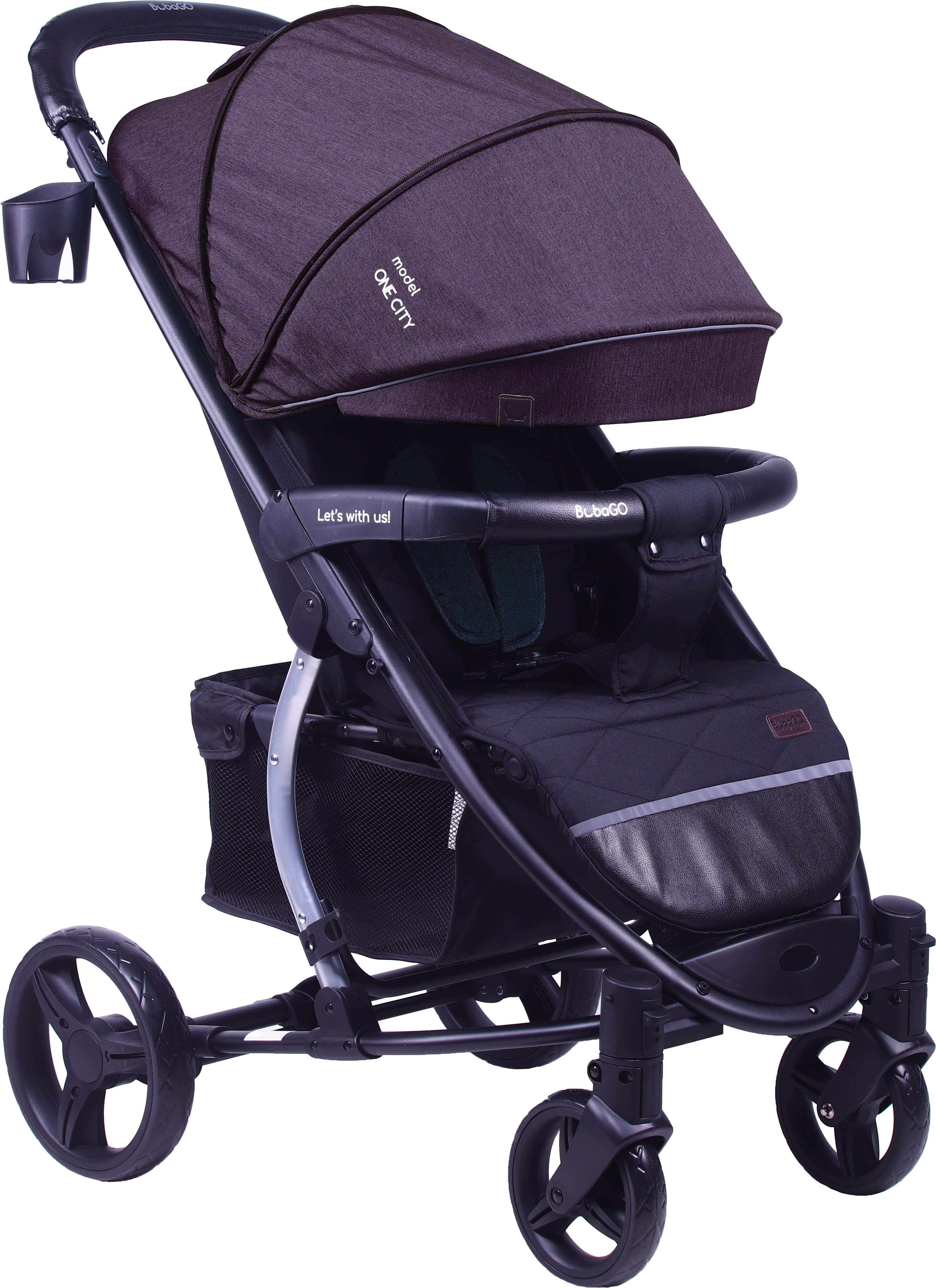 

Детская коляска Bubago Model One City BG0122 Magic purple