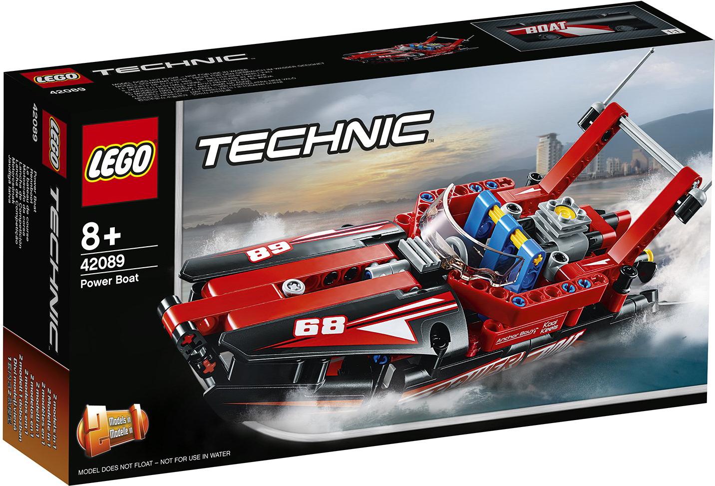 

Конструктор LEGO Technic 42089 Моторная лодка, Technic Моторная лодка