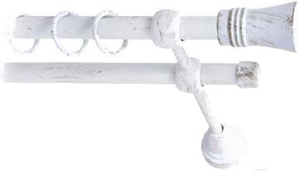 

Карниз Lm Decor Гиро 071 2р гладкий 2.4м белое золото, Карниз Lm Decor Гиро 071 2р гладкий 16мм 2.4м белое золото