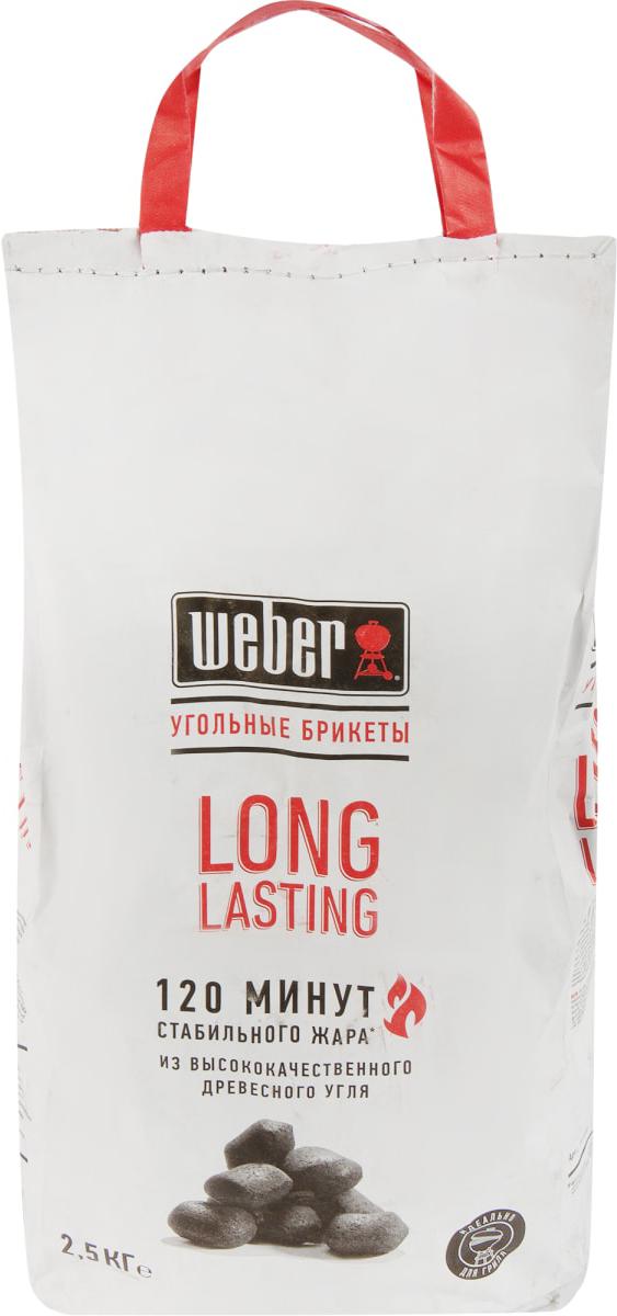 

Угольные брикеты Weber Long Lasting 2,5 кг [17759], Long Lasting 2,5 кг