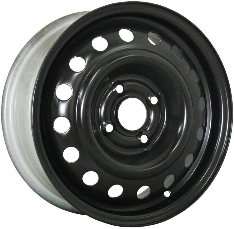 

Автомобильные диски TREBL 6445 15x6 4x100мм DIA 56.6мм ET 39мм Black