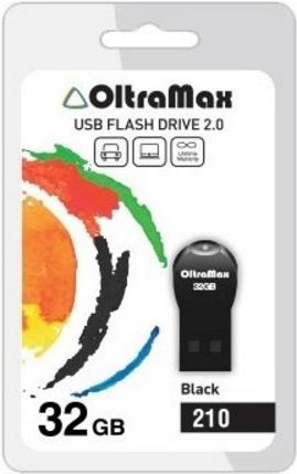 

Usb flash Oltramax OM-32GB-210 черный, OM-32GB-210