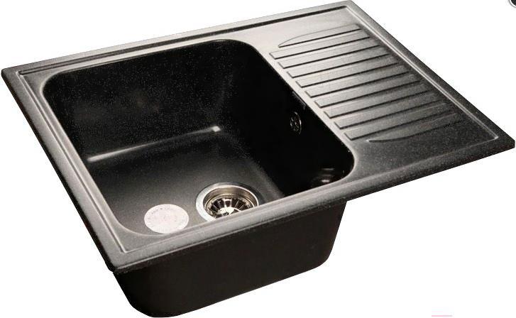 

Кухонная мойка GranFest GF-S645L, Кухонная мойка GranFest GF-S645L (черный)