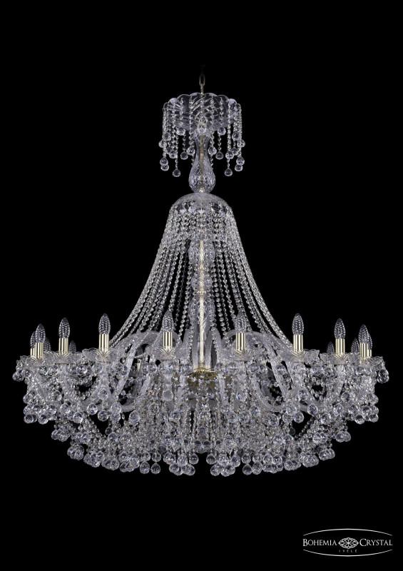 

Подвесная люстра Bohemia Ivele Crystal 1409/20/460/XL-136/G