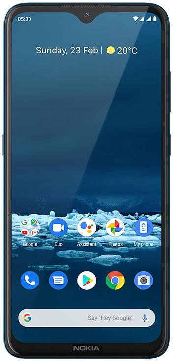 

Мобильный телефон Nokia 5.3 DS TA-1234) Cyan, 5.3 DS TA-1234