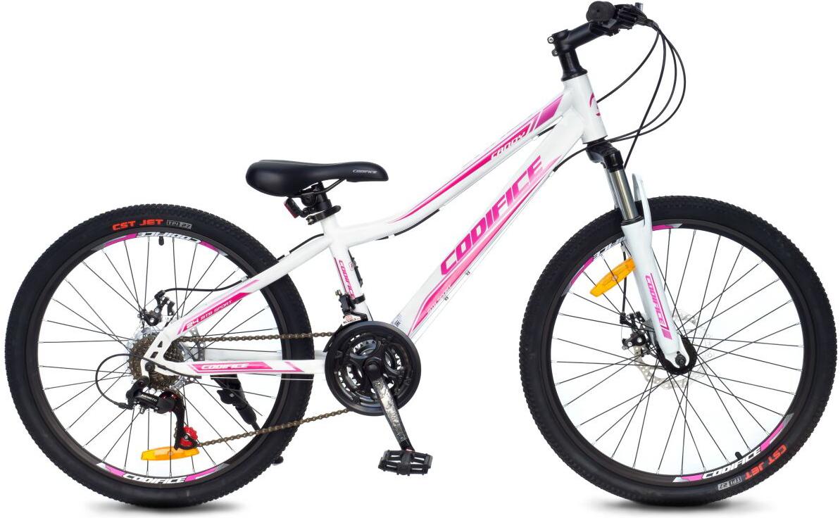 

Велосипед Codifice Candy 24'' рама 12 дюймов белый, Candy 24'' р.12