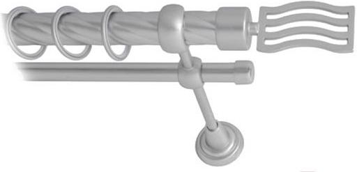 

Карниз Lm Decor Стайл 165 2р витой 25/16мм 3.6м сатин, Стайл 165 2р витой 25/16мм 3.6м