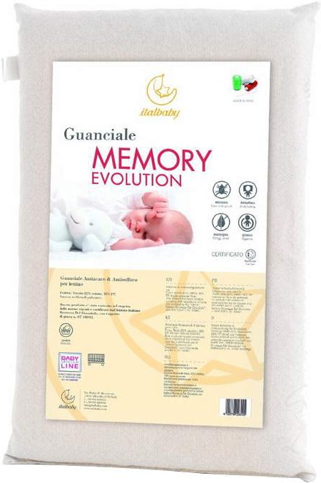 

Подушка Italbaby Memory Evolution 38х58 белый