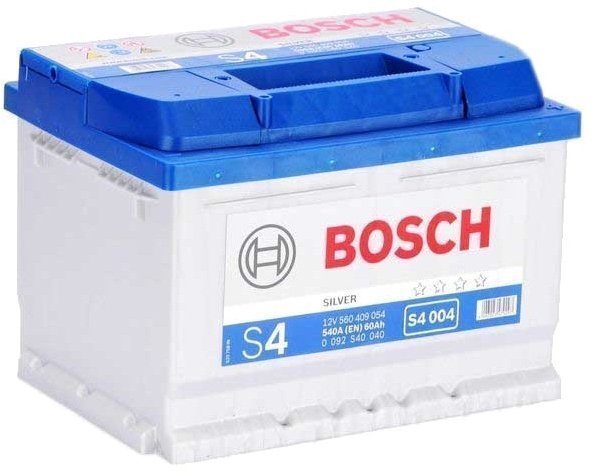 

Автомобильный аккумулятор Bosch S4 004 560 409 054 (60 А/ч), S4 004 560 409 054 (60 А/ч)
