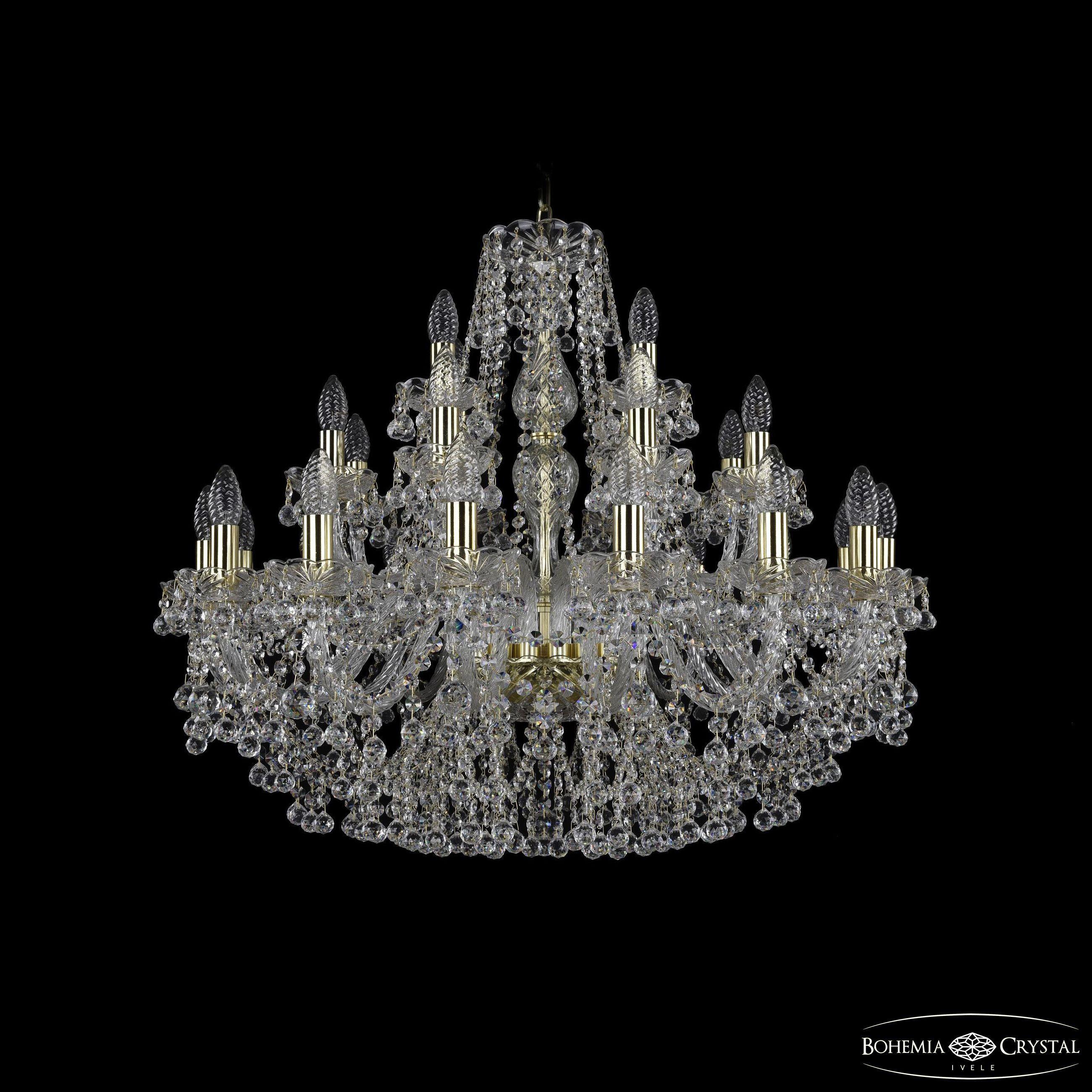 

Подвесная люстра Bohemia Ivele Crystal 1409/16+8+4/300 G