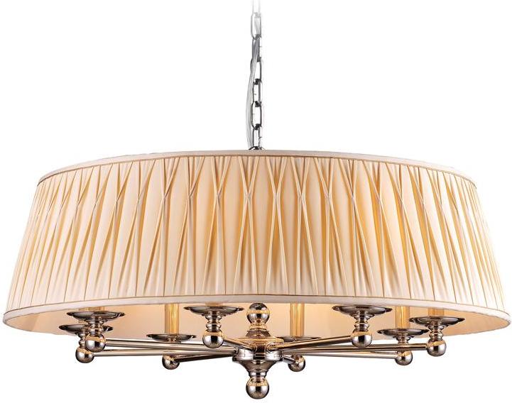 

Подвесная люстра NEWPORT Nickel Shade D80*H40/140 см E14 8*60W Beige [31508/C], Подвесная люстра NEWPORT Nickel Shade D80*H40/140 см E14 8*60W 31508/C Beige