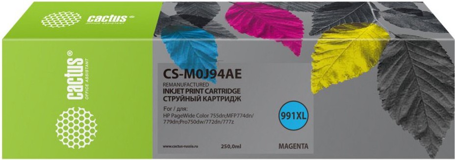 

Картридж CACTUS 991XL [CS-M0J94AE], Картридж Cactus 991XL CS-M0J94AE
