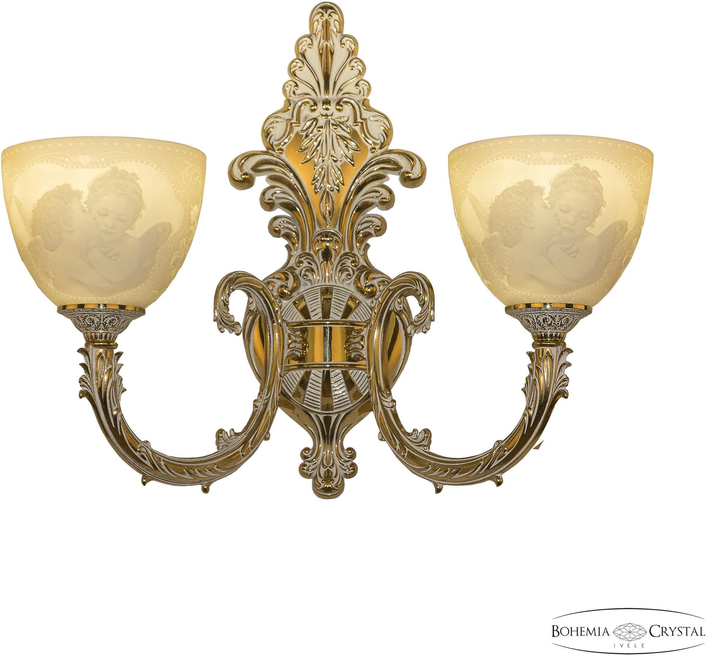 

Подвесная люстра Bohemia Ivele Crystal 7109B15/2/210 GW P1 U Angel