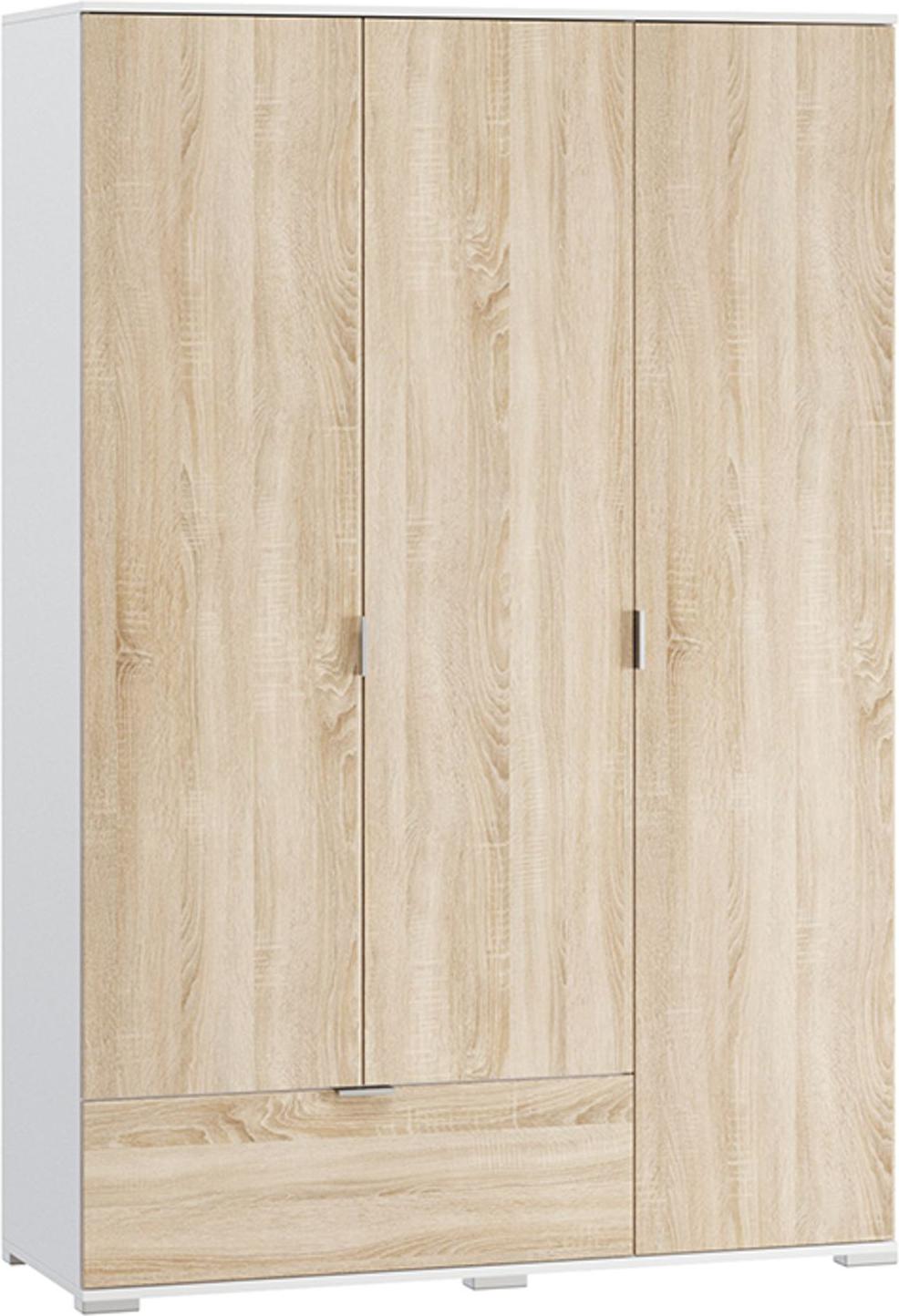 

Шкаф Woodcraft в прихожую Стелла-3.1 белый/дуб сонома, в прихожую Стелла-3.1