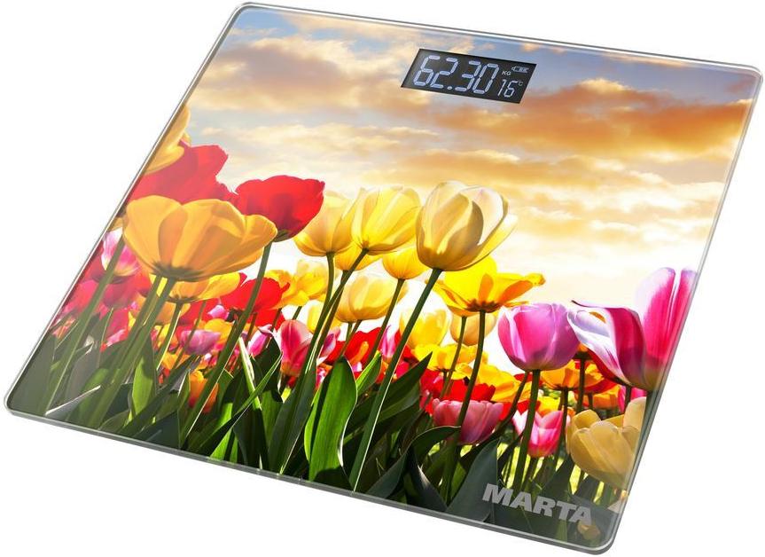 

Напольные весы Marta MT-1678 тюльпаны, MT-1678