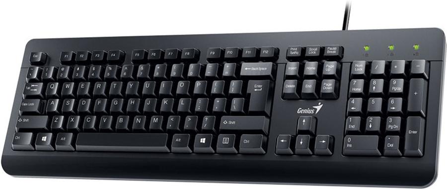 

Клавиатура Genius Набор + мышь KM-160, Wired KB+Mouse Combo (KB-115 + DX-160) OK Black [31330001415], KM-160 (KB-115 + DX-160)