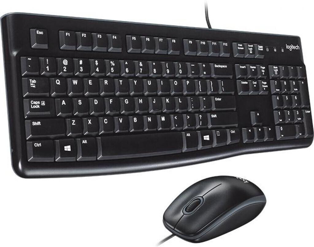 

Мышь + клавиатура Logitech MK120, Набор (клавиатура + мышь) Logitech Desktop MK120 (920-002561)