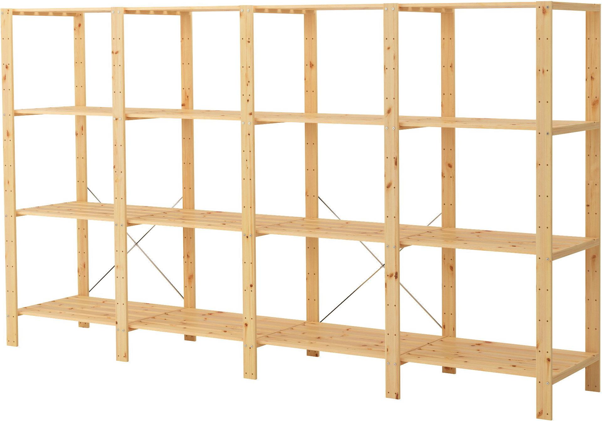 

4 секции/полки Ikea Хейне [992.274.48], Хейне