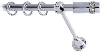 

Карниз Lm Decor Имидж 116 1р гладкий 25мм 3.2м хром, Имидж 116 1р гладкий 25мм 3.2м