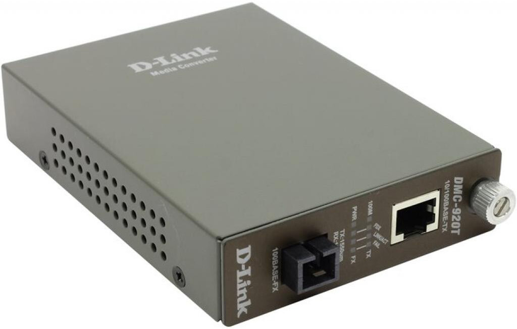 

Сетевое комплектующее D-Link DMC-920T, Медиаконвертер D-Link DMC-920T