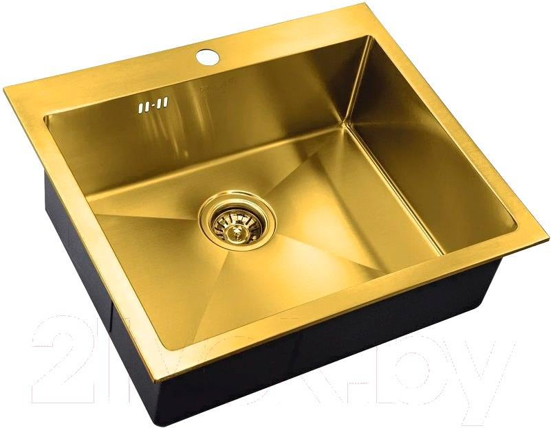 

Кухонная мойка ZorG SZR-5951 BR, INOX -PVD SZR 5951 BR