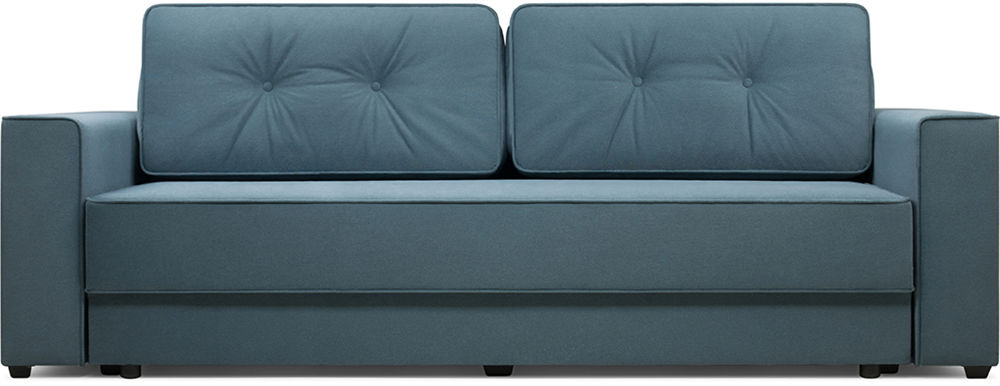 

Диван Менли НПБ холлофайбер Velvet Blue, Менли Velvet НПБ холлофайбер