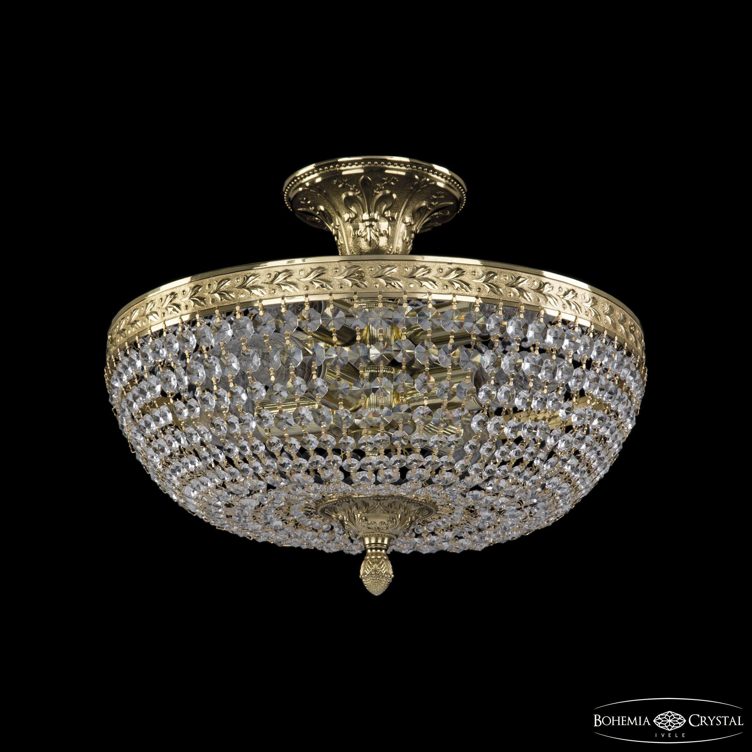 

Люстра на штанге Bohemia Ivele Crystal 19051/35IV G C1