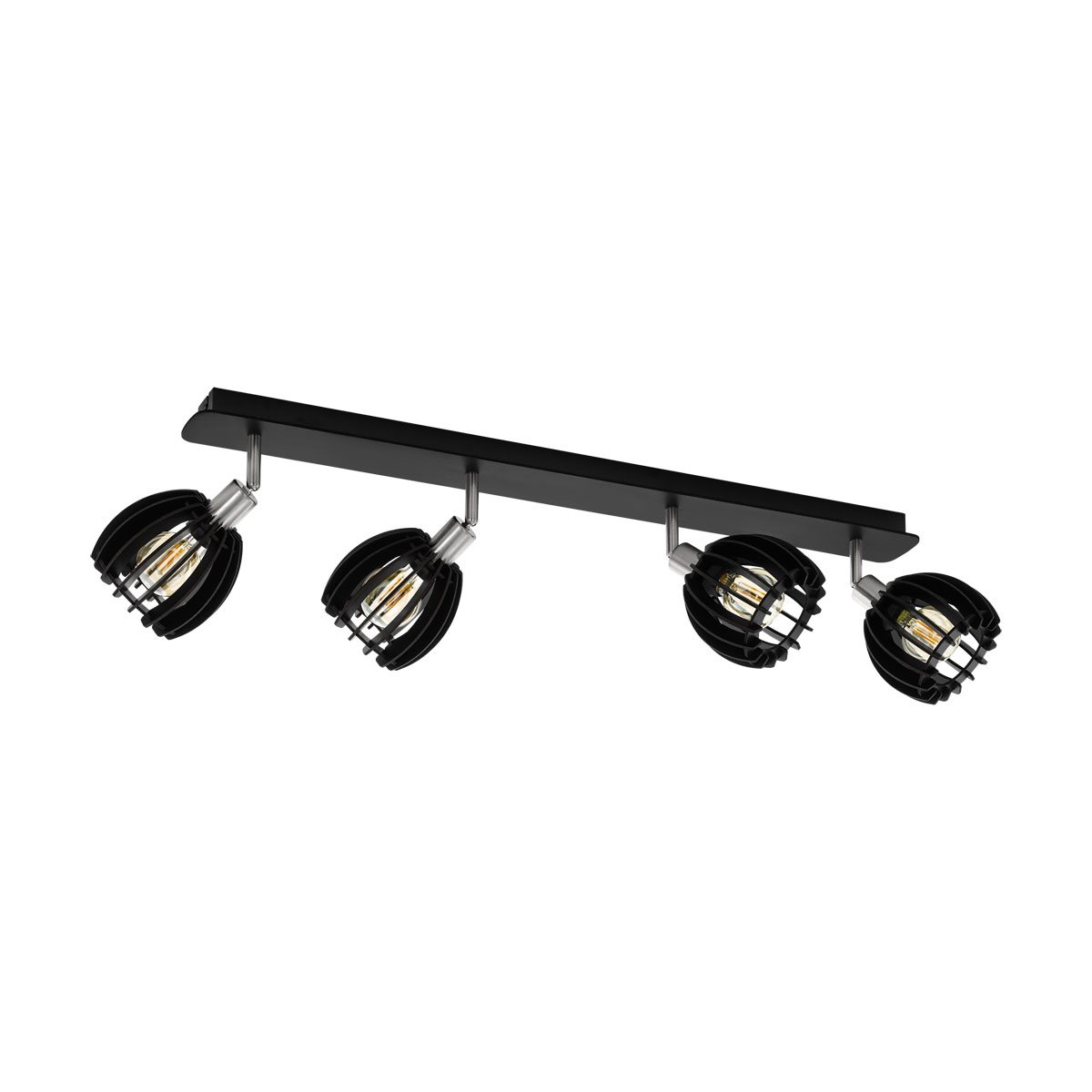 

Спот EGLO Cossano-Spot, 4x28W(E14), сталь никель/дерево, черный [98161], Cossano-Spot, 4x28W(E14), сталь