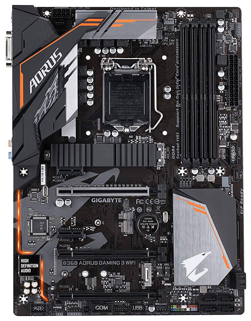 

Материнская плата Gigabyte [B360 M AORUS PRO], B360 AORUS GAMING 3 WIFI