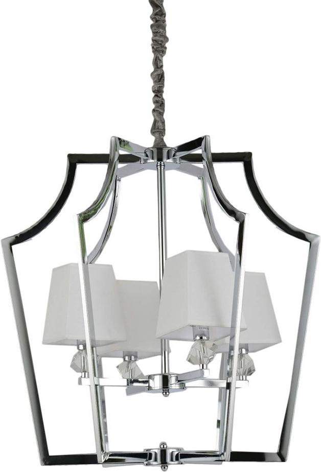 

Подвесная люстра Lumina Deco LDP 1249-4 CHR+WT