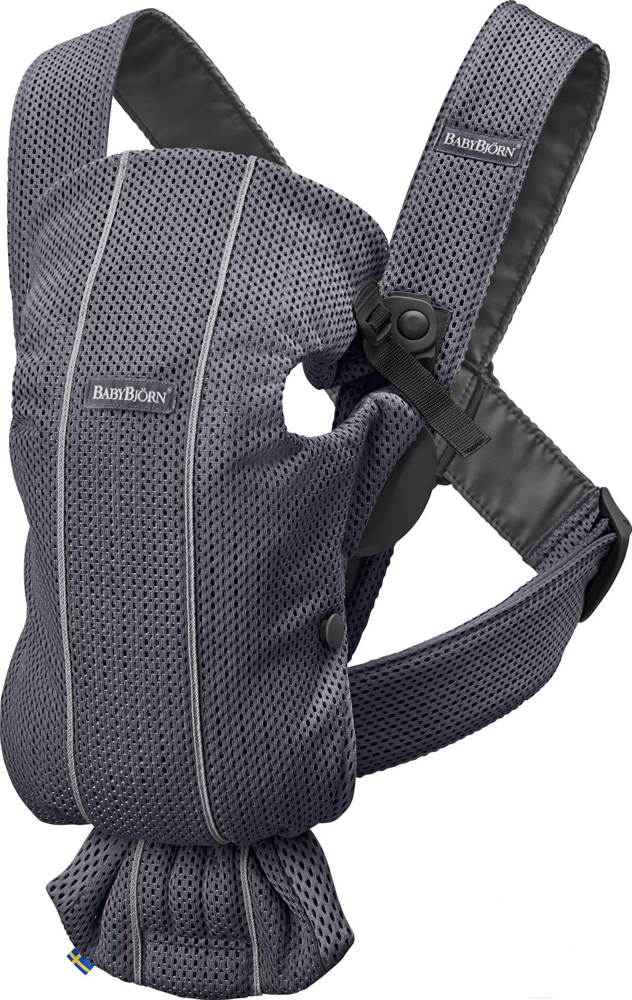

Рюкзак-кенгуру BabyBjorn Mini 3D Mesh Anthracite (0210.13)