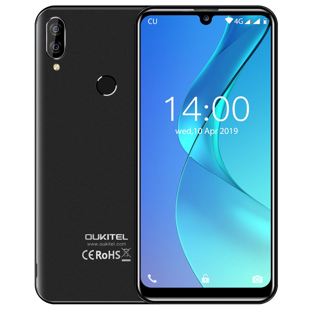 

Мобильный телефон Oukitel С16 Pro 3GB/32GB черный, С16 Pro 3GB/32GB