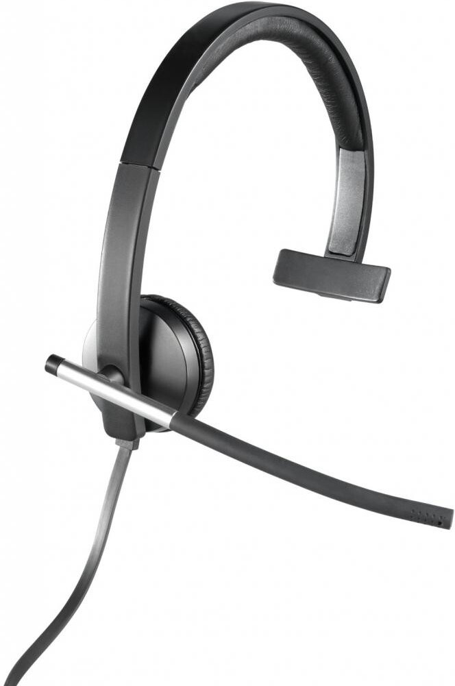 

Наушники с микрофоном Logitech H650e Mono [981-000514], Наушники Logitech USB Headset Mono H650e 981-000514