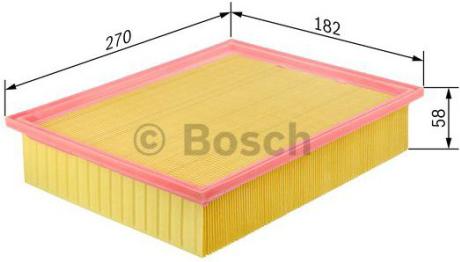 

Фильтр воздушный Bosch F026400104, F026400104