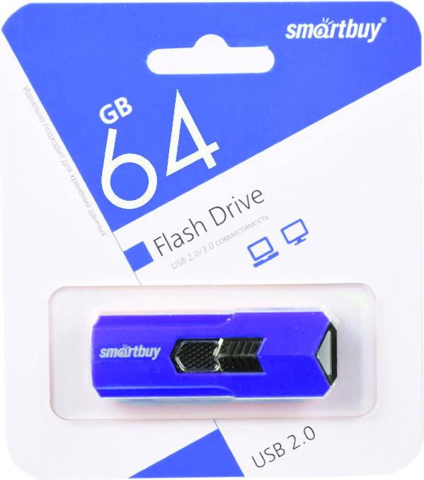 

Usb flash SmartBuy 64GB Stream Blue [SB64GBST-B], 64GB Stream