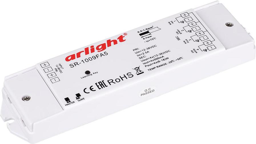 

Arlight Контроллер тока SR-1009FA5 (12-36V, 4x500mA) [020329], Контроллер тока SR-1009FA5 (12-36V, 4x500mA)
